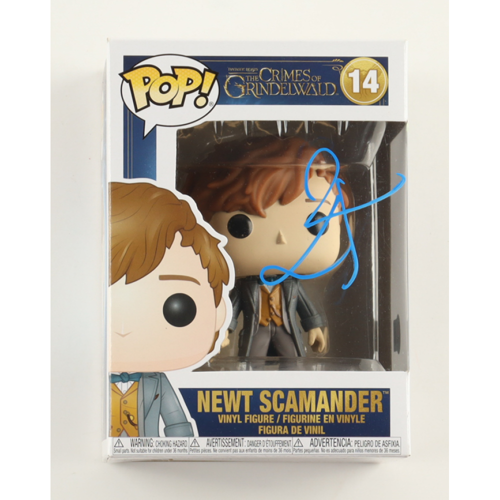 Eddie Redmayne Signed "Fantastic Beasts: The Crimes of Grindelwald" #14 Newt Scamander Funko Pop! Vinyl Figure (Beckett) at PristineAuction.com