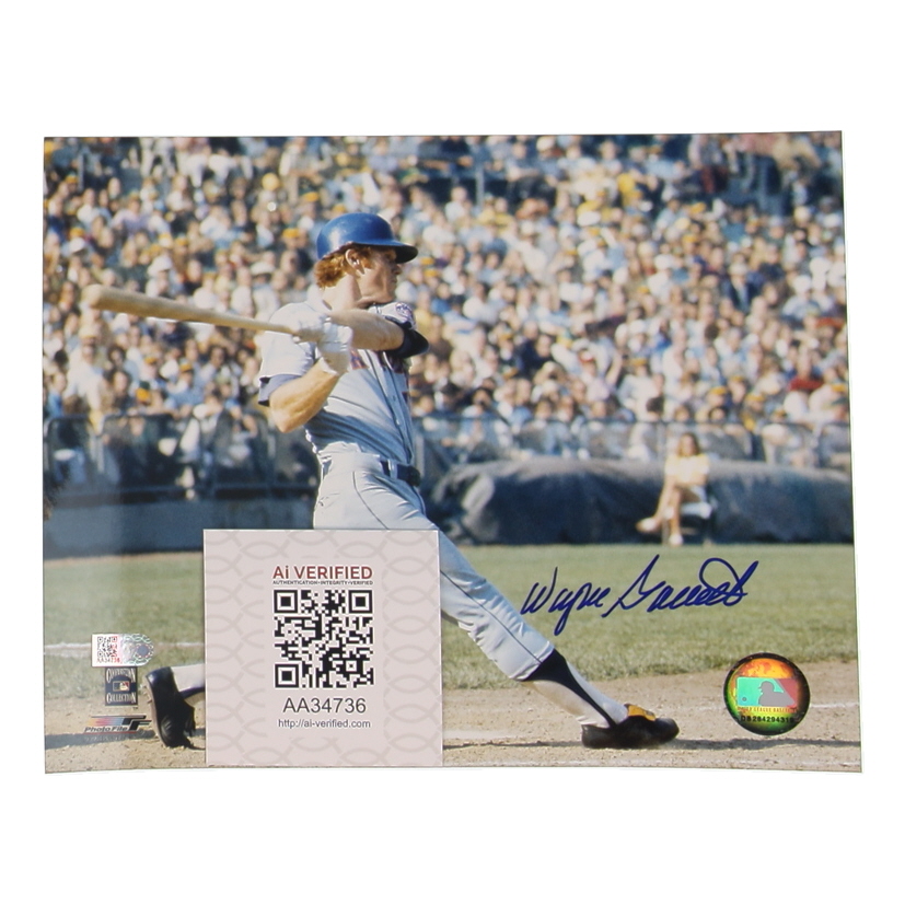 Wayne Garrett Signed Mets 8x10 Photo (AIV) at PristineAuction.com Wayne Garrett Signed Mets 8x10 Photo (AIV) at PristineAuction.com