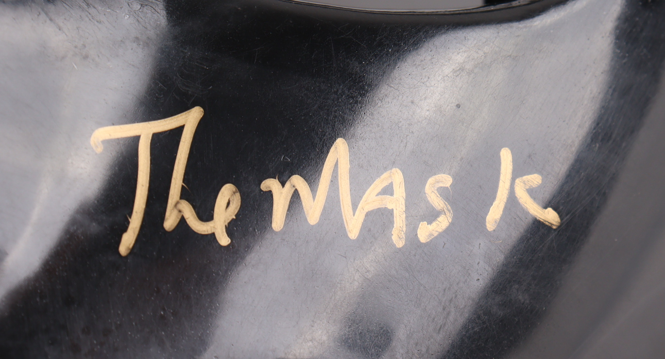 Gerry Cheevers Signed Throwback Hockey Goalie Mask Inscribed "The Mask" (Schwartz) at PristineAuction.com Gerry Cheevers Signed Throwback Hockey Goalie Mask Inscribed "The Mask" (Schwartz) at PristineAuction.com