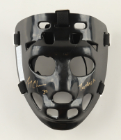 Gerry Cheevers Signed Throwback Hockey Goalie Mask Inscribed "The Mask" (Schwartz) at PristineAuction.com