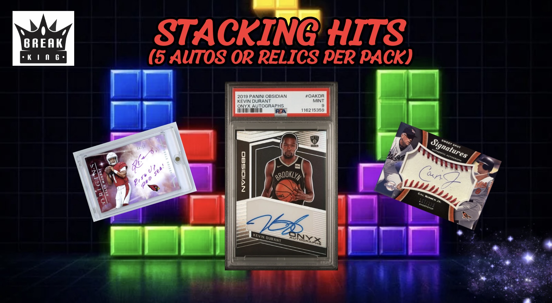 Break King: Stacking Hits Mystery Box at PristineAuction.com Break King: Stacking Hits Mystery Box at PristineAuction.com
