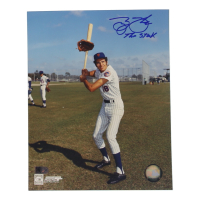 George Theodore Signed Mets 8x10 Photo Inscribed "The Stork" (AIV) at PristineAuction.com
