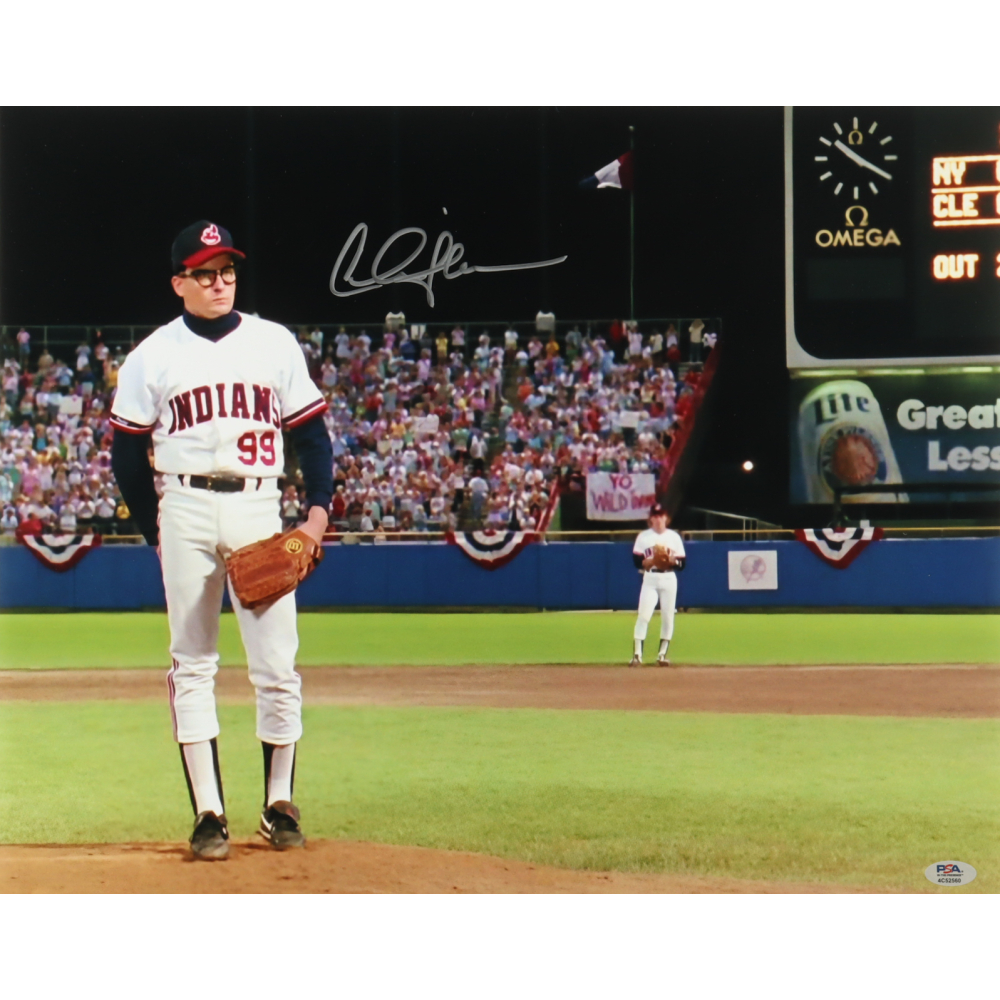 Charlie Sheen Signed "Major League" 16x20 Photo (PSA) at PristineAuction.com