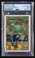 Mark McGwire Signed 2020 Topps Project 2020 / Andrew Thiele #97 (PSA) at PristineAuction.com