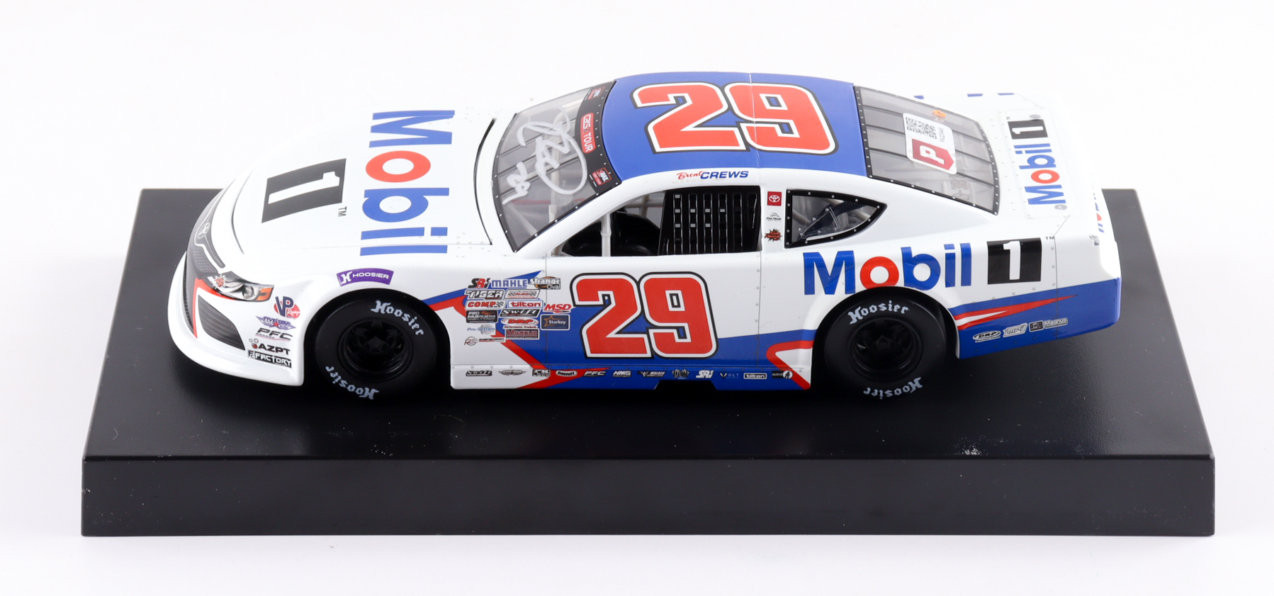 Brent Crews Signed 2024 #29 Mobil 1 Late Model | 1:24 Diecast Car (PA) at PristineAuction.com Brent Crews Signed 2024 #29 Mobil 1 Late Model | 1:24 Diecast Car (PA) at PristineAuction.com