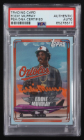 Eddie Murray Signed 2021 Topps Project 70 / Snoop Dogg  #133 (PSA) at PristineAuction.com