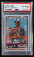 Eddie Murray Signed 2021 Topps Project 70 / Snoop Dogg  #133 (PSA) at PristineAuction.com