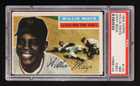 Willie Mays 1956 Topps Gray Back #130 (PSA 7) at PristineAuction.com