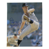 Denny McLain Signed Tigers 8x10 Photo Inscribed "Cy 68/69" (AIV) at PristineAuction.com