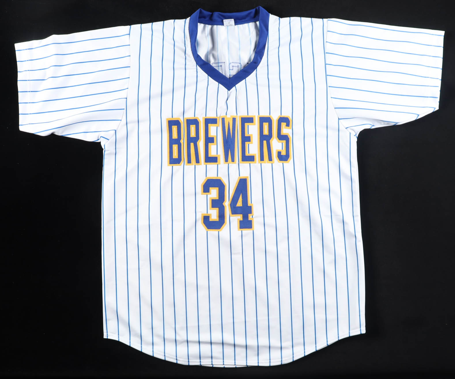 Rollie Fingers Signed Jersey Inscribed "1981 AL MVP", & "1981 AL Cy Young", & "HOF 93" (JSA) at PristineAuction.com Rollie Fingers Signed Jersey Inscribed "1981 AL MVP", & "1981 AL Cy Young", & "HOF 93" (JSA) at PristineAuction.com