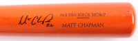 Matt Chapman Signed Old Hickory Baseball Bat (Beckett) at PristineAuction.com