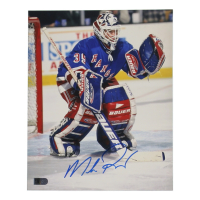 Mike Richter Signed Rangers 8x10 Photo (AIV) at PristineAuction.com