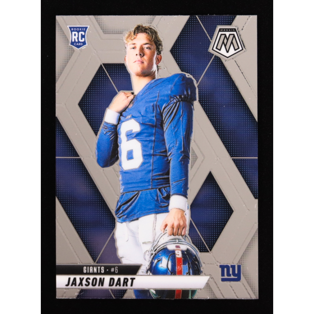 Jaxson Dart 2025 Panini Mosaic #288 VAR RC at PristineAuction.com