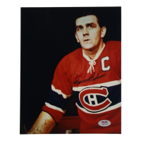 Maurice Richard Signed Canadiens 8x10 Photo (PSA) at PristineAuction.com