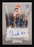 Chet Holmgren 2023-24 Panini Prizm Deca Autographs Prizms Silver #5 at PristineAuction.com