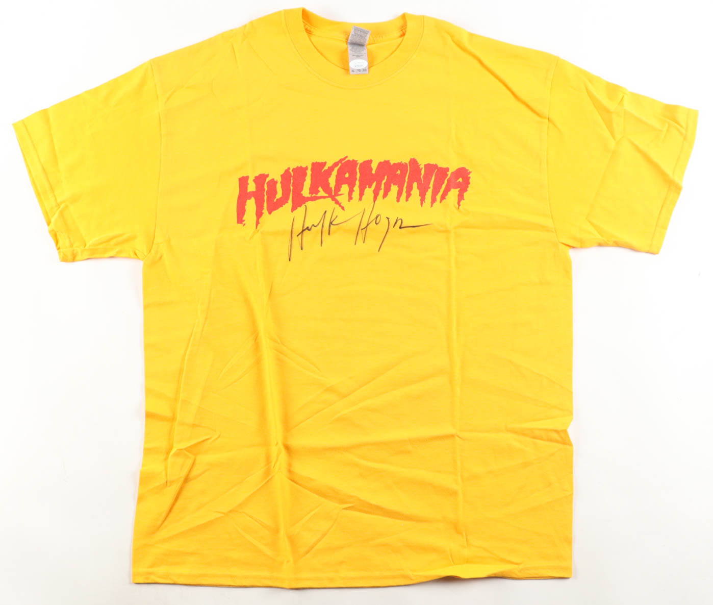 Hulk Hogan Signed Hulkamania T-Shirt (JSA) at PristineAuction.com Hulk Hogan Signed Hulkamania T-Shirt (JSA) at PristineAuction.com