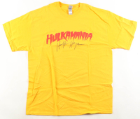 Hulk Hogan Signed Hulkamania T-Shirt (JSA) at PristineAuction.com