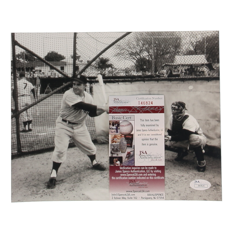 Yogi Berra Signed Yankees 8x10 Photo (JSA) at PristineAuction.com Yogi Berra Signed Yankees 8x10 Photo (JSA) at PristineAuction.com