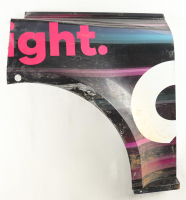 Alex Bowman Race-Used 2023 Food City 500 #48 Ally Night Partial Right Rear Quarter Panel Car Piece (Hendrick Motorsports) at PristineAuction.com