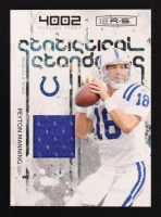Peyton Manning 2009 Donruss Rookies and Stars Statistical Standouts Materials #4 #254/299 at PristineAuction.com