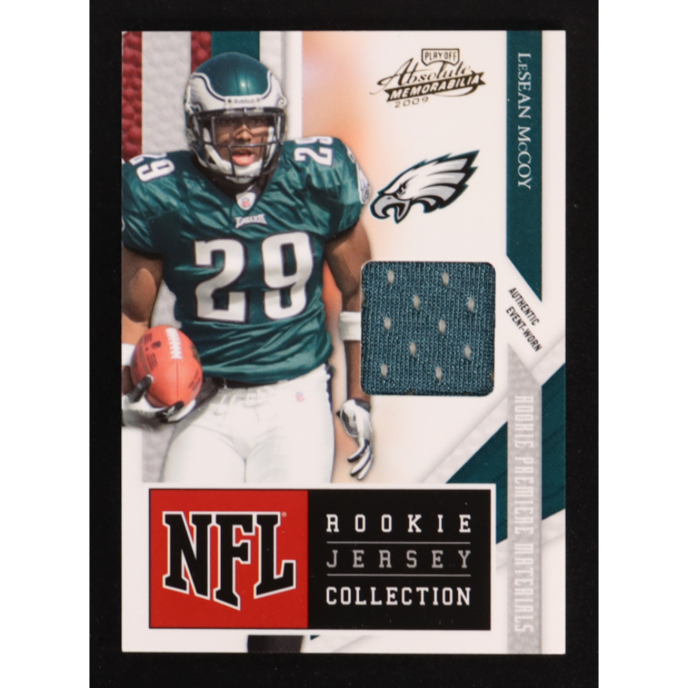 LeSean McCoy 2009 Absolute Memorabilia Rookie Jersey Collection #32 RC at PristineAuction.com
