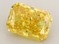 .91 Carats Lab Grown FANCY VIVID YELLOW Diamond Loose VS1 | IGI Cert | Radiant Cut at PristineAuction.com