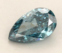 .57 Carats Lab Grown FANCY VIVID BLUE Diamond Loose VS1 | IGI Cert | Pear Cut at PristineAuction.com