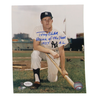 Tony Kubek Signed Yankees 8x10 Photo Inscribed "Rookie Of The Year 1957 A.L." (JSA) at PristineAuction.com