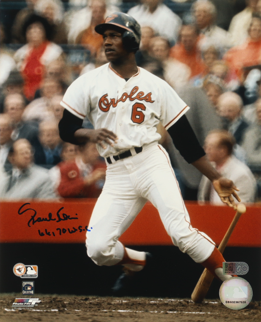 Paul Blair Signed Orioles 8x10 Photo Inscribed "66, 70 W.S.C." (AIV) at PristineAuction.com Paul Blair Signed Orioles 8x10 Photo Inscribed "66, 70 W.S.C." (AIV) at PristineAuction.com