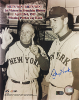 Jay Hook Signed Mets 8x10 Photo (AIV) at PristineAuction.com