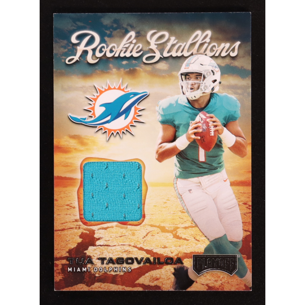 Tua Tagovailoa 2020 Playoff Rookie Stallions Jerseys #2 RC at PristineAuction.com