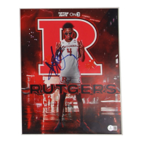 Ace Bailey Signed Rutgers Scarlet Knights 11x14 Photo (Beckett) at PristineAuction.com