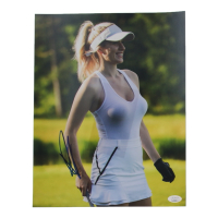 Paige Spiranac Signed 11x14 Photo (JSA) at PristineAuction.com