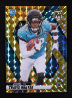Travis Hunter 2025 Panini Mosaic Mosaic Reactive Yellow #301 RC at PristineAuction.com