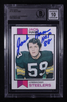 Jack Ham Signed 1973 Topps Inscribed "HOF 1988" #115 RC (BGS | Autograph Graded BGS 10) at PristineAuction.com