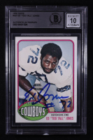 Ed "Too Tall" Jones Signed 1976 Topps #427 RC (BGS | Autograph Graded BGS 10) at PristineAuction.com