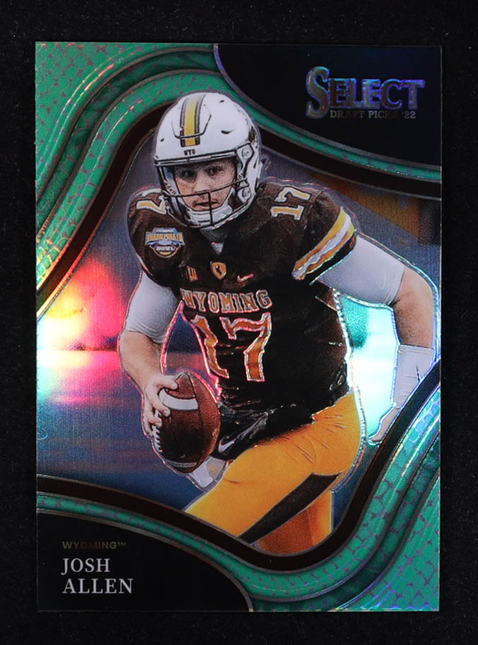Josh Allen 2022 Select Draft Picks Prizms Dragon Scale #169 at PristineAuction.com Josh Allen 2022 Select Draft Picks Prizms Dragon Scale #169 at PristineAuction.com