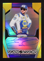 Chase Elliott 2019 Panini Prizm Signing Sessions Prizms Gold #6 #10/10 at PristineAuction.com