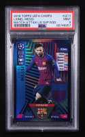 Lionel Messi 2018-19 Topps Match Attax UEFA Champions League Super Squad #LE11 (PSA 9) at PristineAuction.com