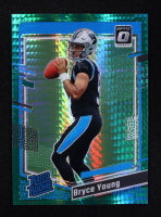 Bryce Young 2023 Donruss Optic Green Hyper #213 RR RC at PristineAuction.com