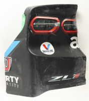 William Byron Race-Used 2023 Las Vegas Motor Speedway #24 Axalta Left Bumper Car Piece (Hendrick Motorsports) at PristineAuction.com