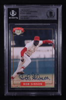 Bob Gibson Signed 1994 Nabisco All-Star Legends Autographs #1 (BGS) at PristineAuction.com