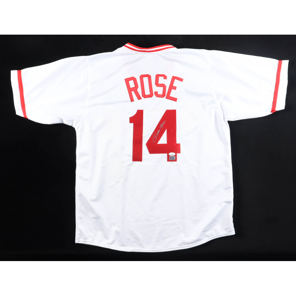 Pete Rose Signed Jersey (Rose & JSA) at PristineAuction.com