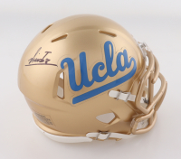 Nico Iamaleava Signed UCLA Bruins Speed Mini Helmet (Schwartz) at PristineAuction.com