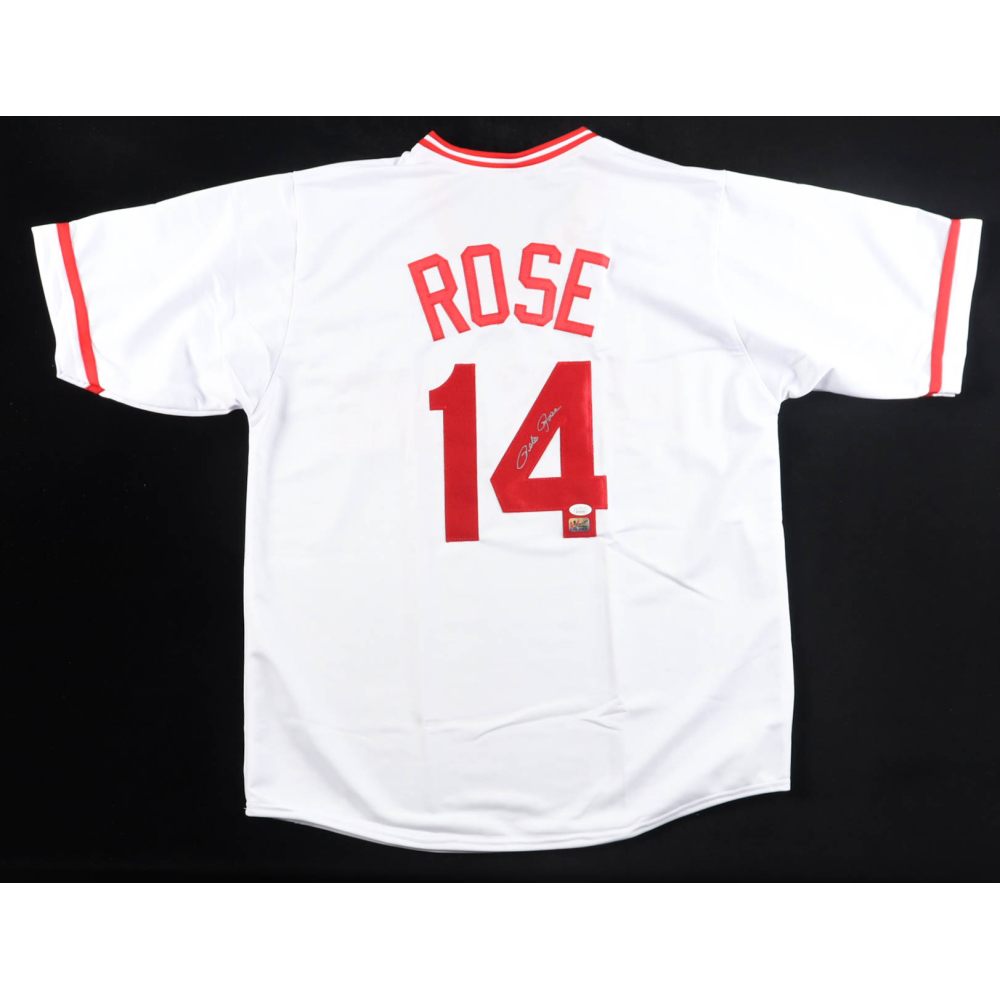 Pete Rose Signed Jersey (Rose & JSA) at PristineAuction.com