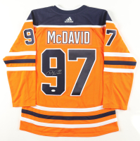 Connor McDavid Signed Oilers Adidas Authentic Jersey (JSA) at PristineAuction.com