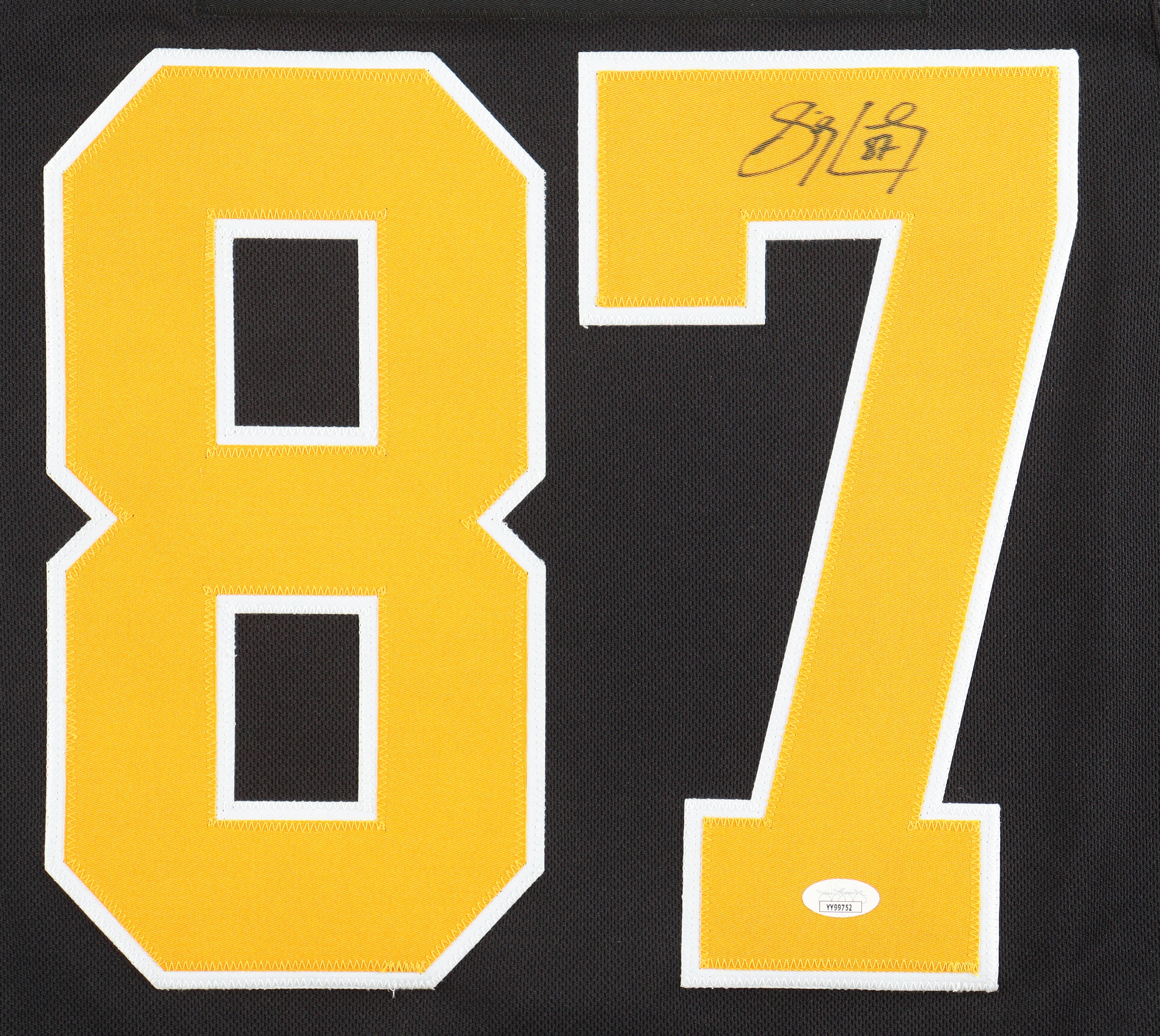 Sidney Crosby Signed Penguins Fanatics Authentic Jersey with Captain's Patch (JSA) at PristineAuction.com Sidney Crosby Signed Penguins Fanatics Authentic Jersey with Captain's Patch (JSA) at PristineAuction.com