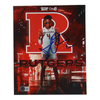 Ace Bailey Signed Rutgers Scarlet Knights 8x10 Photo (Beckett) at PristineAuction.com