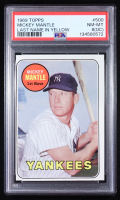 Mickey Mantle 1969 Topps / Last Name In Yellow #500 (PSA 8) (OC) at PristineAuction.com