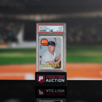 Mickey Mantle 1969 Topps / Last Name In Yellow #500 (PSA 8) (OC) at PristineAuction.com